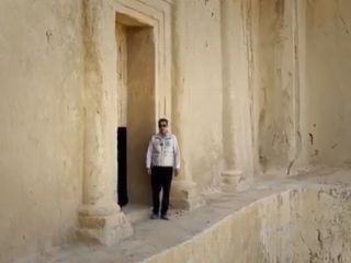 ویدیویی کمتر دیده‌شده از داخل آرامگاه داریوش دوم