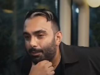 صحنه جنجالی خواستگاری مسعود صادقلو از سوپرمدل و دی جی آمریکایی در برنامه علی ضیاء