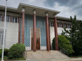 تمرین صحنه جرم سرویس مخفی آمریکا در ساختمان سفارت سابق ایران در واشینگتن