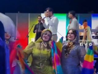 تبریک زادروز کوروش کبیر و آریامهر در یک مراسم عروسی در ممسنی استان فارس