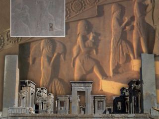 مرمت فاجعه‌بار، نقوش دیواره جنوبی کاخ داریوش بزرگ را محو کرد