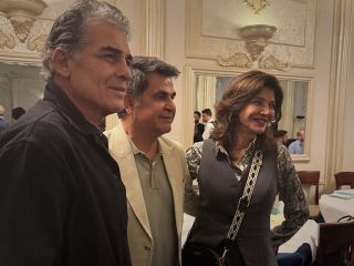 تصاویر: دورهمی خودمونی جعفر پناهی و هنرمندان ایرانی آمریکا