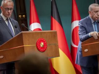 جدال لفظی مرتس و اردوغان؛ صدراعظم آلمان خطاب به اردوغان: همواره در کنار اسرائیل خواهیم ایستاد