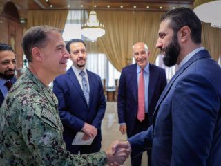 دیپلماسی بسکتبالی احمد الشرع، مسابقه بسکتبال احمد الشرع با فرمانده سنتکام