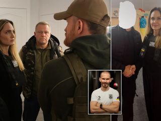 ماجرای دستگیری بادیگارد آنجلینا جولی در اوکراین برای بردن او به خدمت سربازی + ویدیو