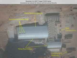 تصاویر ماهواره‌ای تازه از ساخت محفظه انفجاری در سایت «طالقان ۲»