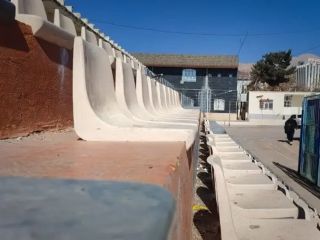 مهندسی پَت و مَت گونه در ورزشگاه ورزشگاه شهرداری یاسوج