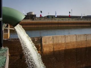 آغاز بهره‌برداری از طرح انتقال آب دریا به فلات مرکزی ایران