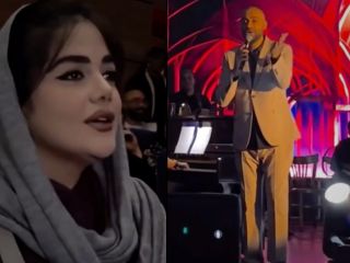 سکوت حمید حامی برای خواندن تماشاگر زن: «بگذارید بخواند» ، پلیس فتا صفحه اینستاگرام این زن را مسدود کرد