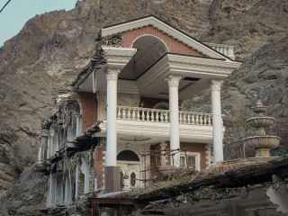 تصاویر؛ وضعیت ابر ویلای معروف جاده چالوس بعد از اجرای حکم تخریب