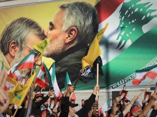 لبنان و جمهوری اسلامی؛ عروسی خون؛ وقتی پاهای علی لاریجانی در دیدار با رئیس جمهور لبنان می‌لرزید