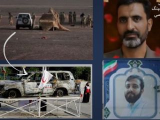 صدای سرهنگ پاسدار جواد شاه نظری و صادق شیخی دقایقی قبل از هدف قرار گرفتن توسط اسرائیل