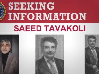 اف‌بی‌آی: سعید توکلی که گفته می‌شود رئیس اداره ۱۱۰۰۰ نیروی قدس سپاه است تحت تعقیب قرار دارد