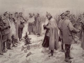 آتش‌بس کریسمس ۱۹۱۴، شبی که تفنگ‌ها خاموش شدند و انسانیت از دل جنگ برخاست