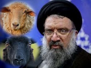 تقدیر احمد خاتمی از «تحقیقات علمی» حوزه علمیه درباره جنس چاقو برای بریدن سر گوسفند!