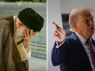 ویدیوی پر بازدید از رد و بدل کردن مکالمه ای بدون حرف از ترامپ و خامنه ای پس از دستگیری مادورو