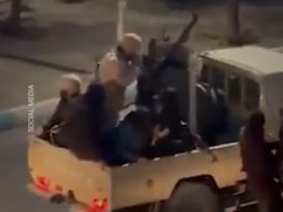 ایجاد رعب و وحشت با شعار «لبیک یا خامنه‌ای» در خیابان‌های ایران