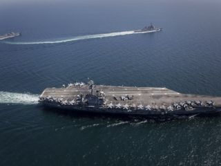 ناوگروه «آبراهام لینکلن» سیستم ردیابی خود را خاموش کرد؛ حرکت «چراغ خاموش» به سمت اهداف ایرانی