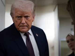 ترامپ ویدیوی سخنانش درباره حرکت «ناوگان عظیم» به سمت ایران را بازنشر کرد