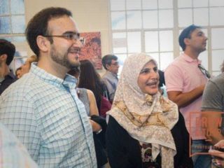 خانواده سعید امامی در آمریکا؛ فهیمه دری نوگورانی و فرزندش ساکن کالیفرنیا