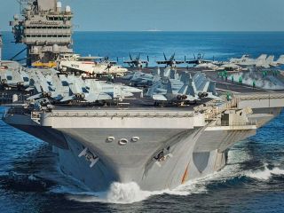 خودارضایی روزنامه کیهان با ناو آبراهام لینکلن!