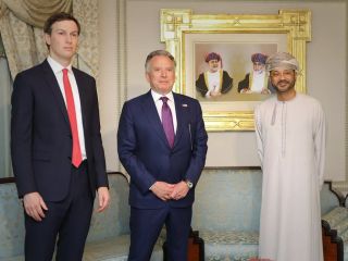 خبرنگار آسوشیتدپرس از خروج کاروان منتسب به مقامات آمریکا از محل مذاکرات خبر داد