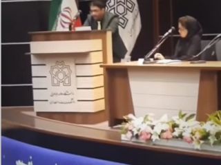 دانشجوی دانشگاه علامه:اگر ملتی حکومتی را نخواهد ، آیا حق آن ملت یک قبرستان شهید است