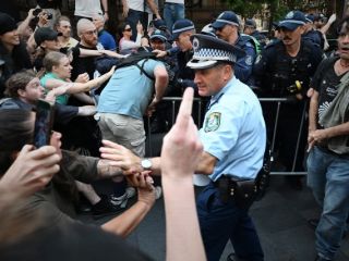 پلیس استرالیا از برخوردش با معترضان به سفر رئیس‌جمهور اسرائیل دفاع کرد