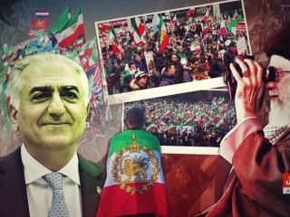 هراس خامنه‌ای از تصویر براندازی در تجمعات خارج