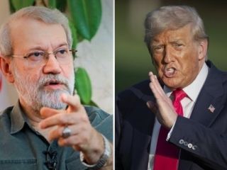 ترامپ: پاسخی می‌دهیم که تاکنون دیده نشده؛ لاریجانی: چنان می‌زنیم که به التماس بیفتید