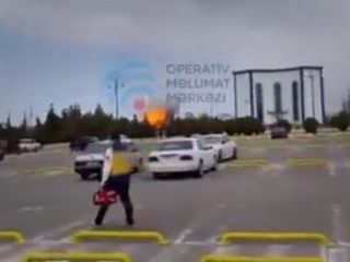 حمله پهپادی ایران به فرودگاه نخجوان جمهوری آذربایجان