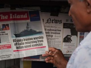 سریلانکا کنترل یک ناو ایرانی را در دست گرفت