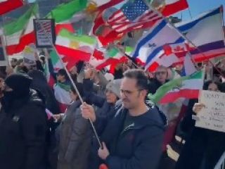 تشکر ایرانی‌ها از اسرائیل جلوی چشم طرفداران حماس؛ رضا پهلوی به این مداخله بسیار نیاز بود