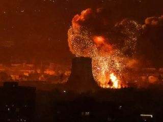 حملات هوایی سنگین به تهران، اصفهان، کرج و چند شهر دیگر؛ انفجار مهیب در تهران