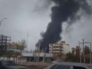 حمله به فرودگاه کرمان و انفجارهای پیاپی بر اثر حمله هوایی به شهرقدس