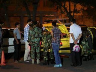 بسیج از ترس حملات اسرائیل، ایست‌بازرسی خود را به داخل تونل برد - ویدیو