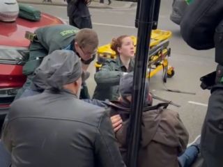 حمله با خودرو به تجمع ایرانیان در لندن؛ مصدومیت چندین نفر در فینچلی + ویدیو