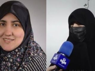 دختر علی لاریجانی در دو پرده؛ در آمریکا و در ایران بعد از کشته شدن پدرش