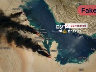 راستی‌آزمایی؛ تحریف جنگ ایران با تصاویر ماهواره‌ای جعلی