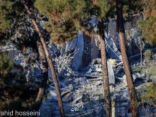 تصاویر؛ حمله دیروز به سفارت سابق آمریکا در تهران