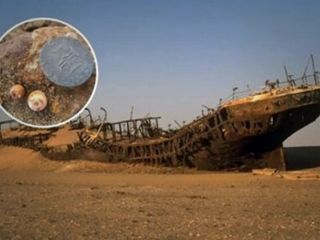 گنج طلای ۵۰۰ ساله در بیابان پیدا شد