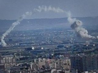 موشک سپاه بعد از شلیک در تهران سقوط کرد + ویدیو